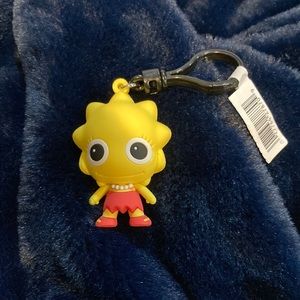 The Simpsons Lisa keychain